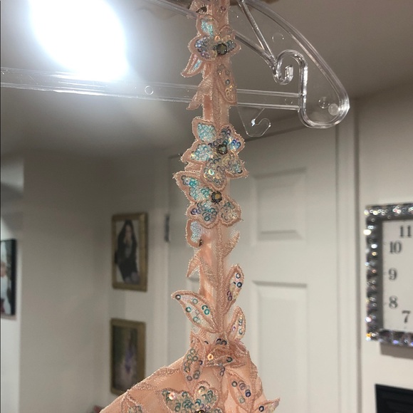 Jovani Light Peach  gown size 20 - Picture 6 of 8